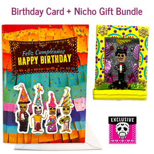 Amigo Musical Birthday Card + Gift Bundle