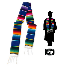 Load image into Gallery viewer, Handmade Mexican Serape Graduation Stole