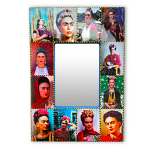 Load image into Gallery viewer, Handmade Mexican Mirror - Frida