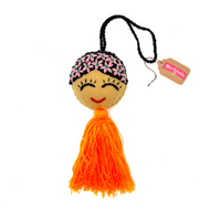 Handmade Plush Doll - Frida Plush Mexico Orange  