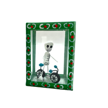 Load image into Gallery viewer, Handmade Window Shadow Box Nicho - See Through Series  - Jr&#39;s Bike