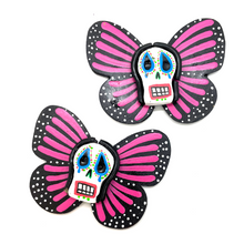 Load image into Gallery viewer, Handmade Jumbo Mariposa Butterfly Magnets (La Llorona - 2 Pack)