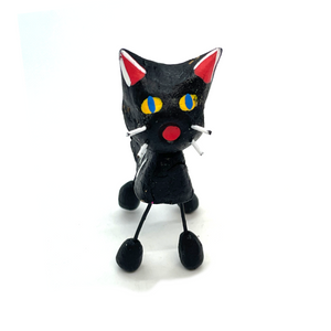 Handmade Mexican Pets - El Gato Negro The Black Cat