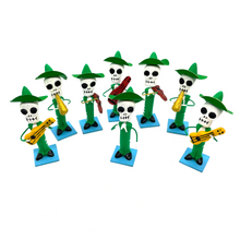 Load image into Gallery viewer, Handmade Mexican Miniature 8 Piece Mariachi Aguila Real Set