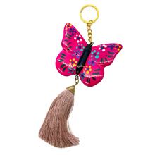 Load image into Gallery viewer, Handmade Mariposa Butterfly Keychain Llavero Ornament