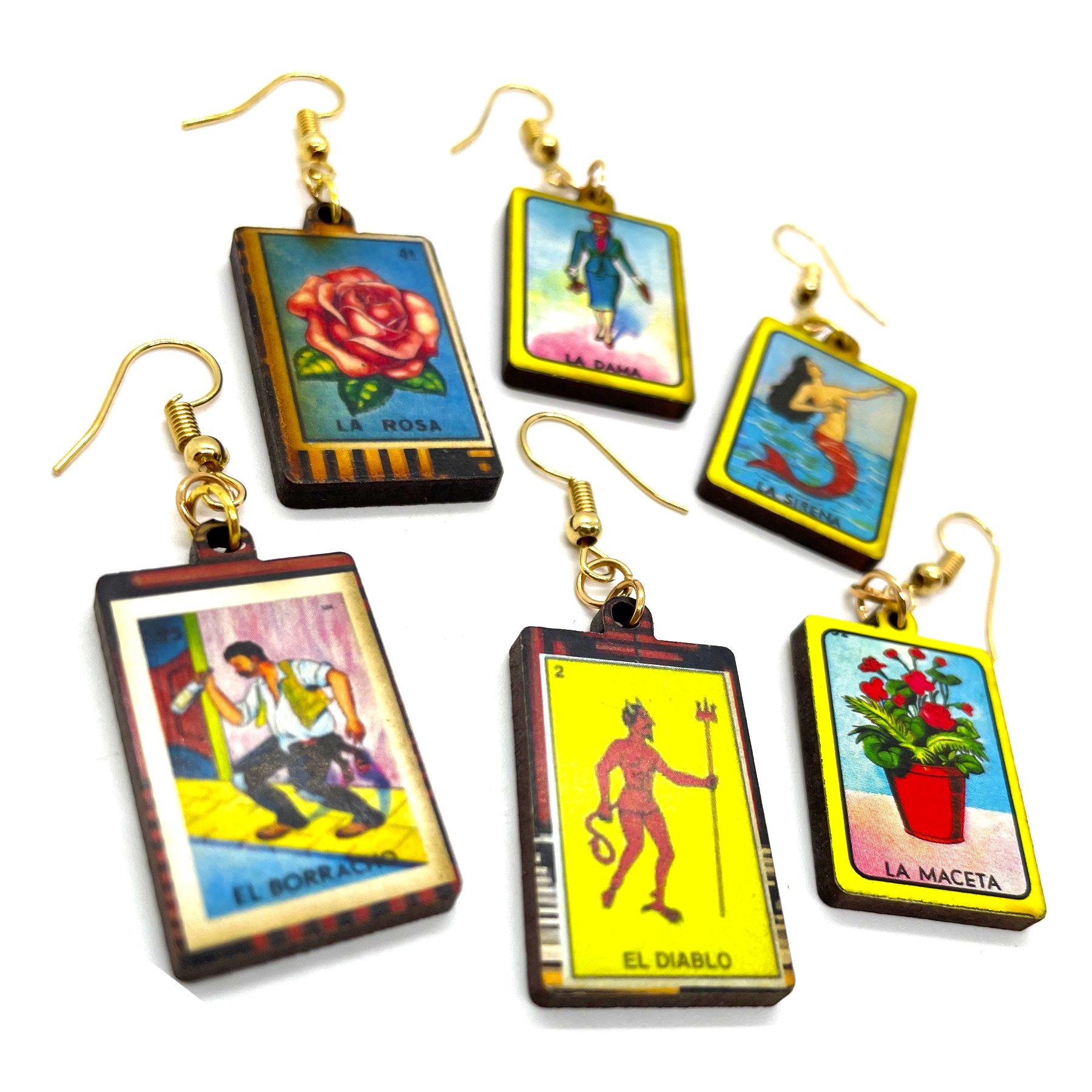 Loteria earrings 2025