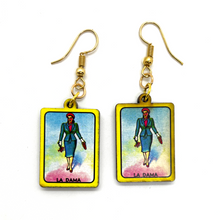 Load image into Gallery viewer, Handmade Mexican Earrings - La Lotería