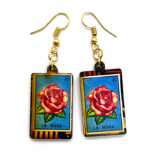 Load image into Gallery viewer, Handmade Mexican Earrings - La Lotería