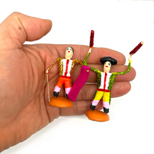 Load image into Gallery viewer, Handmade Mexican Mini 10 Piece Bullfighters Los Toreros Toreador Set