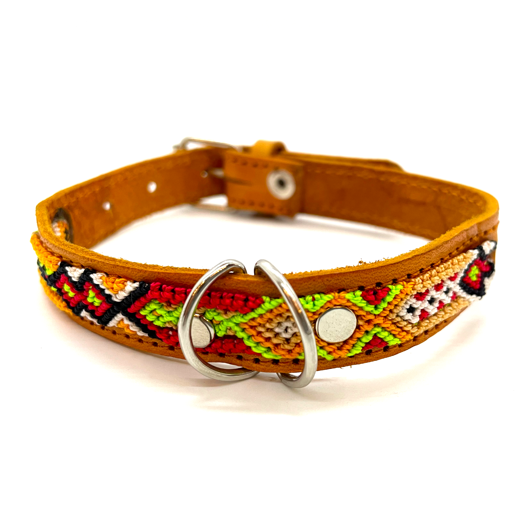 Mexican textile dog sales collar