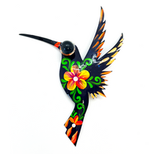 Load image into Gallery viewer, Handmade Mexican Magnet Tin Hummingbird - Colibrí