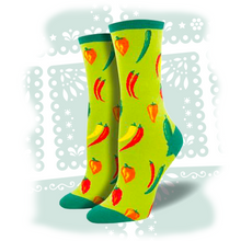 Load image into Gallery viewer, Women&#39;s &quot;Mas Chili&quot; Socks