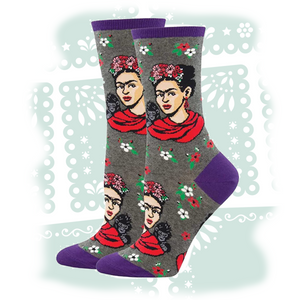 Women's Frida Kahlo "Portrait" Socks