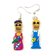 Handmade Earrings - Frida & Diego Jewelry Mexico   