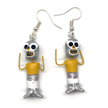 Load image into Gallery viewer, Handmade Earrings - Luchadores Lucha Libre, Mexican Wrestlers