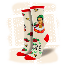 Load image into Gallery viewer, Women&#39;s Frida Kahlo &quot;Viva La Frida&quot; Socks