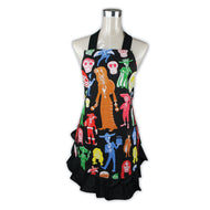 Black Banda Apron Apron Mariachi Los Muertos   
