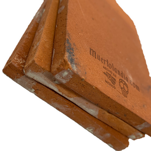 Handmade Mexican Clay Tile and Stand - Novios (Tall)