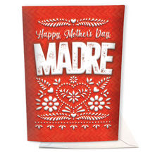 Load image into Gallery viewer, Happy Mother&#39;s Day Card + Handmade Nicho - Madre Gift Set Greeting Cards Muertolandia.com   