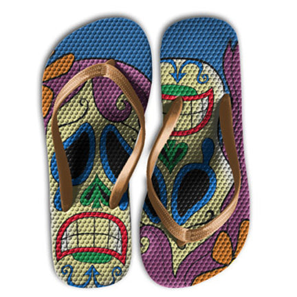 La Llorona - Flip Flops Sandals Mariachi Los Muertos   